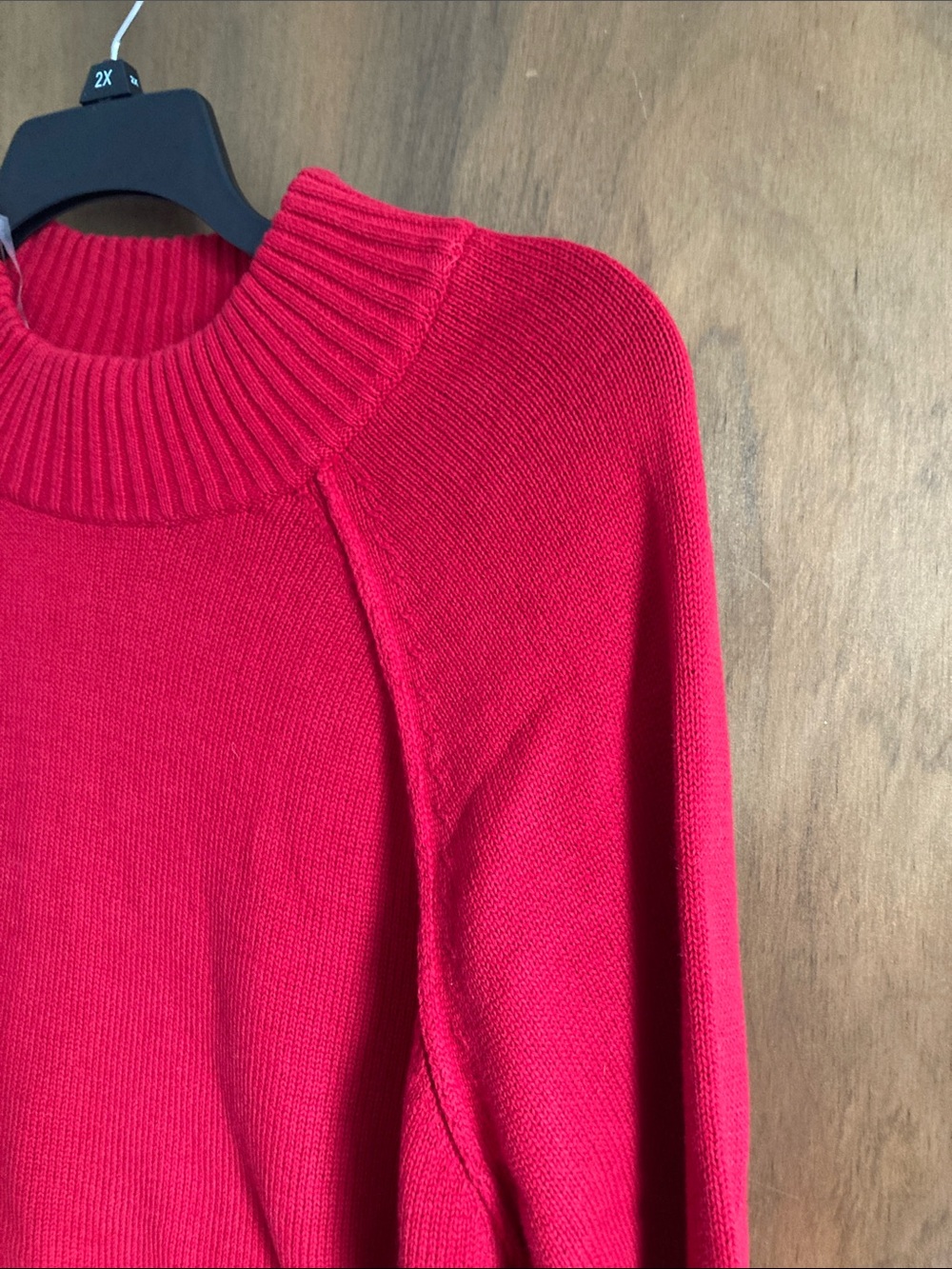 89th & Madison jester red sweater 3X - Picture 10 of 17